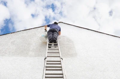 Peinture extérieure à Caudan — façades et ravalement